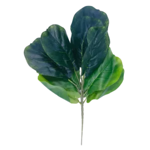 FL656 | Follaje decorativo verde de hojas amplias y contrastantes
