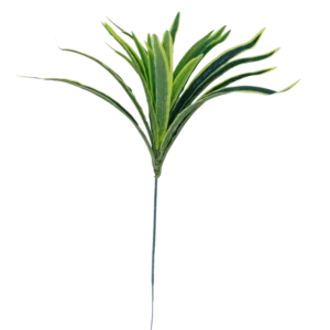 FL680 | Follaje decorativo verde bicolor de hojas estilizadas