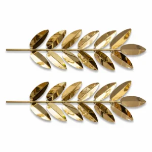 AD2189 | Set x 2 de ramas decorativas doradas para pared