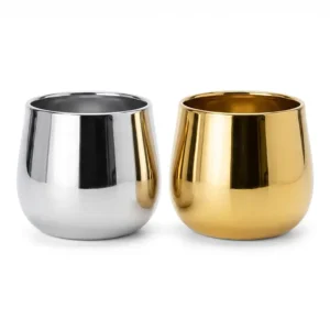 AD2252 | Set de materas metálicas en plata y oro