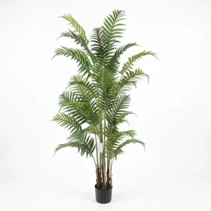 FL815 | Palmera artificial verde de follaje frondoso