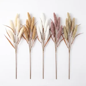 FL848 | Espiga otoñal decorativa multicolor con follaje texturizado