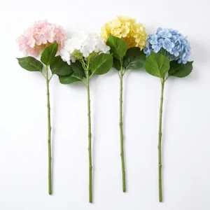 FL867 | Hortensia artificial en cuatro tonos suaves